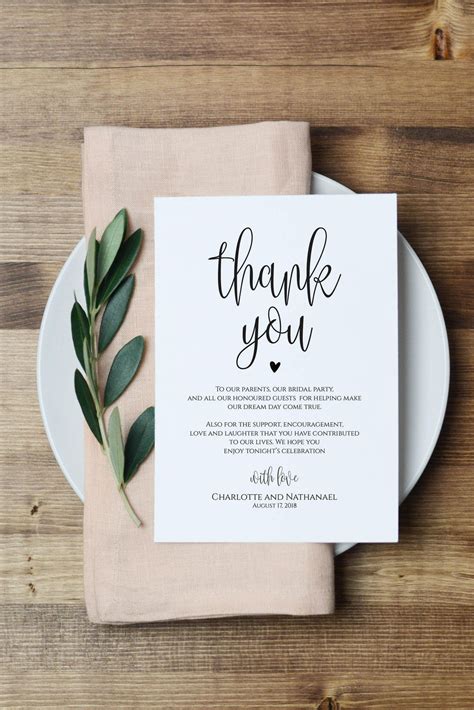 Wedding thank you card template. Things To Know About Wedding thank you card template. 